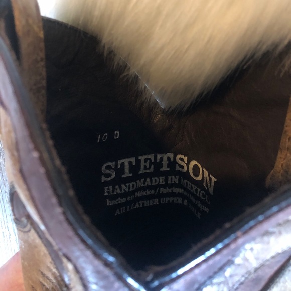 Men’s Stetson Outlaw Brown Boots in EUC - Picture 5 of 10